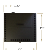 KOZI Model 100 Top View Specification